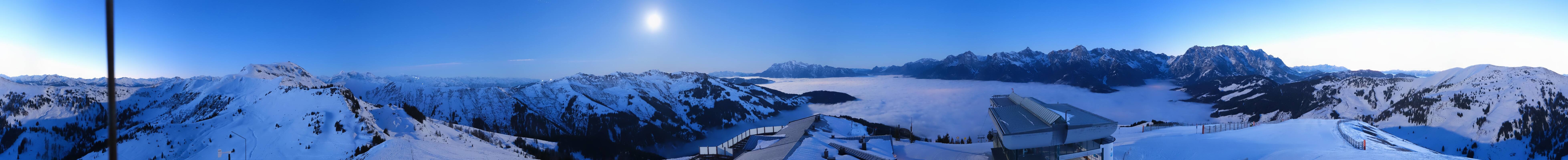 Archiv Foto Webcam Panorama vom Hochkönig