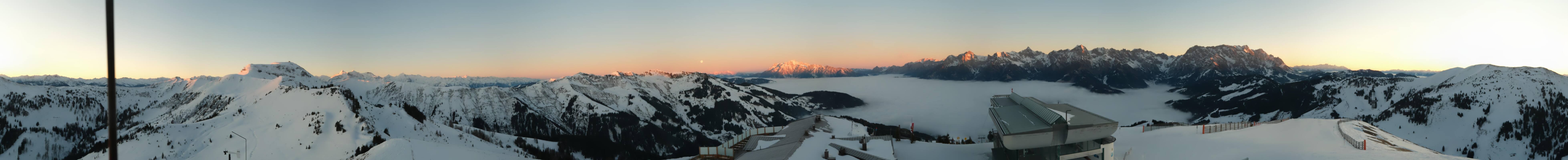 Archiv Foto Webcam Panorama vom Hochkönig