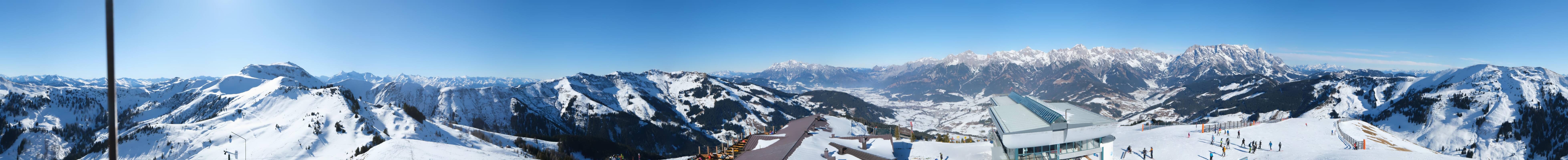 Archiv Foto Webcam Panorama vom Hochkönig
