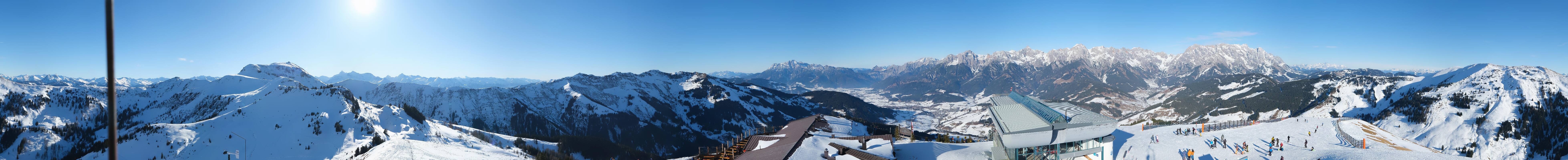 Archiv Foto Webcam Panorama vom Hochkönig