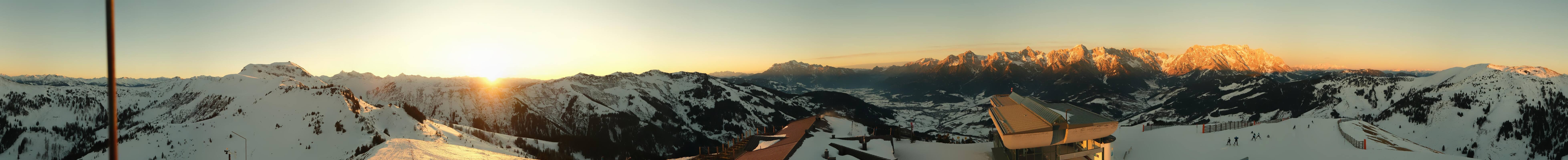 Archiv Foto Webcam Panorama vom Hochkönig