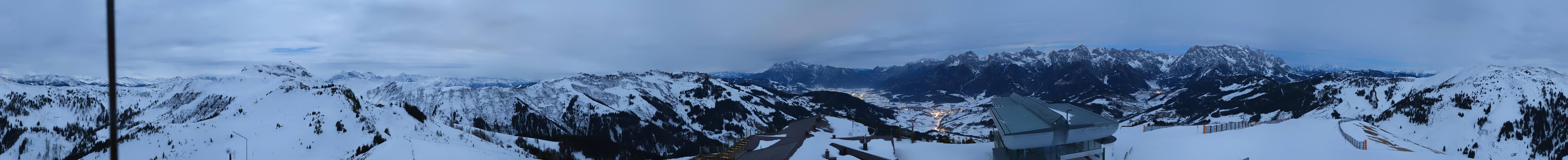 Archived image Webcam Panoramic view of Hochkönig