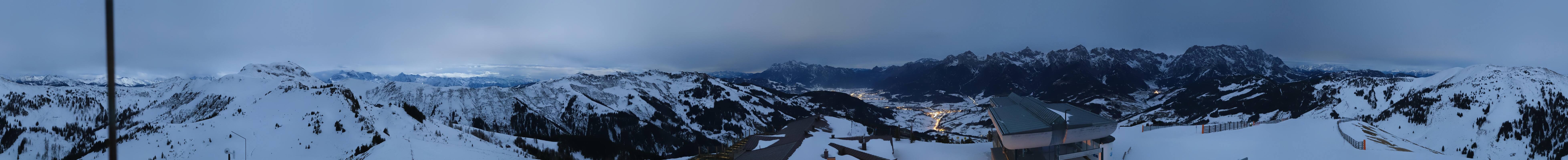 Archived image Webcam Panoramic view of Hochkönig