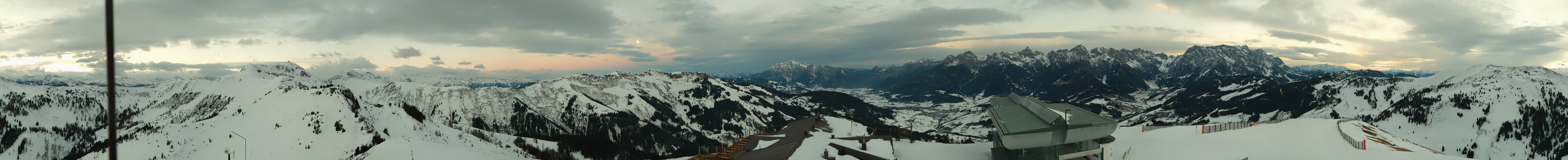 Archived image Webcam Panoramic view of Hochkönig