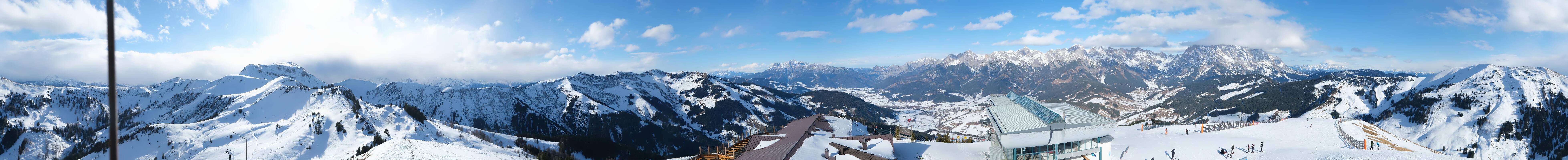 Archived image Webcam Panoramic view of Hochkönig