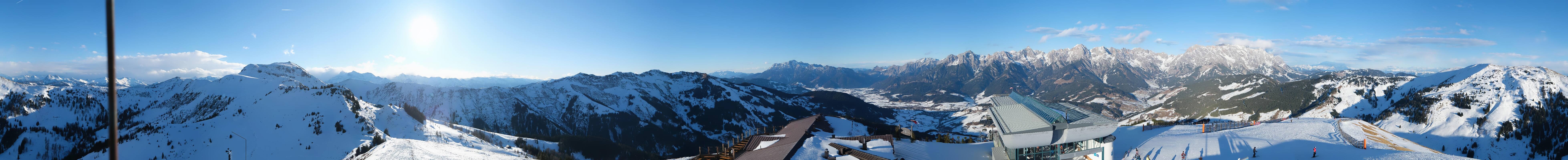 Archived image Webcam Panoramic view of Hochkönig