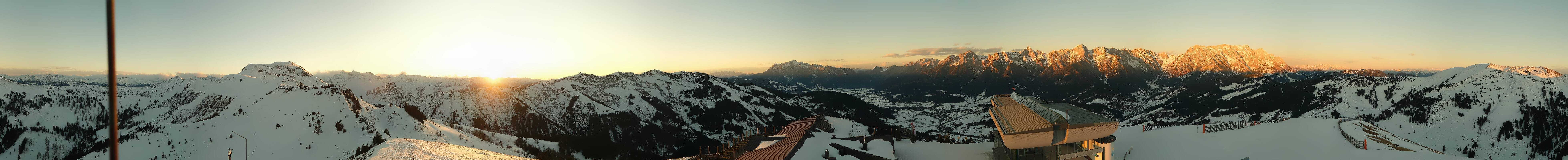 Archived image Webcam Panoramic view of Hochkönig