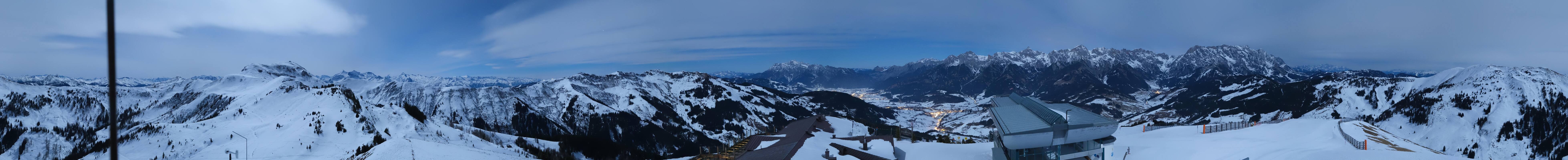 Archiv Foto Webcam Panorama vom Hochkönig
