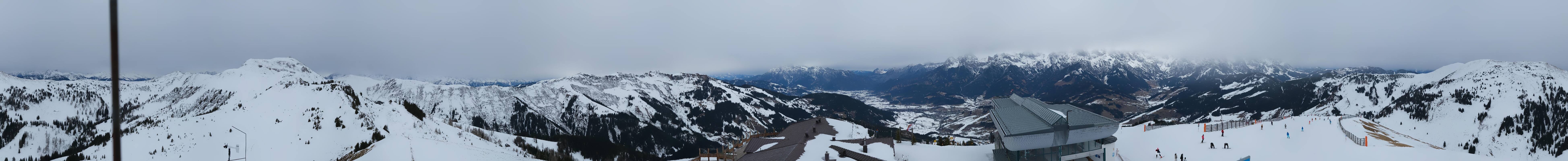 Archiv Foto Webcam Panorama vom Hochkönig