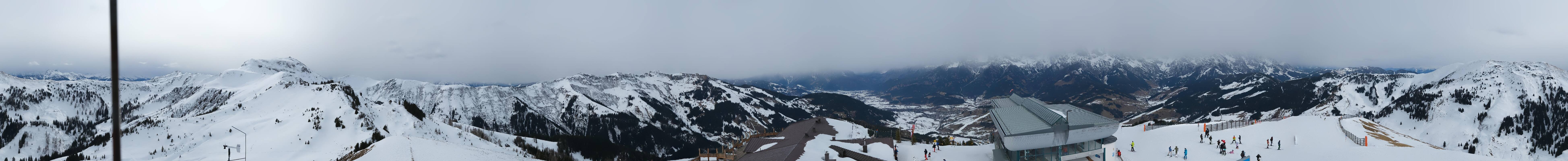 Archiv Foto Webcam Panorama vom Hochkönig