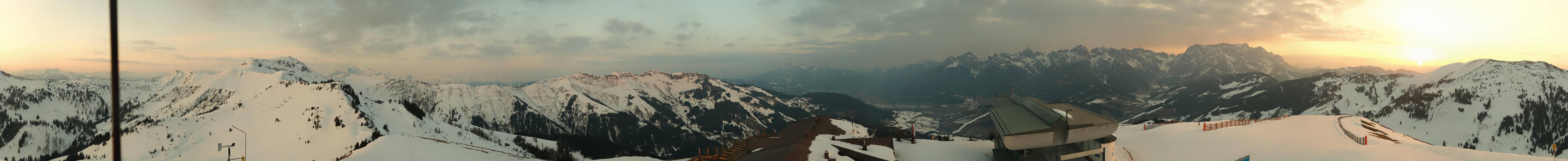Archiv Foto Webcam Panorama vom Hochkönig