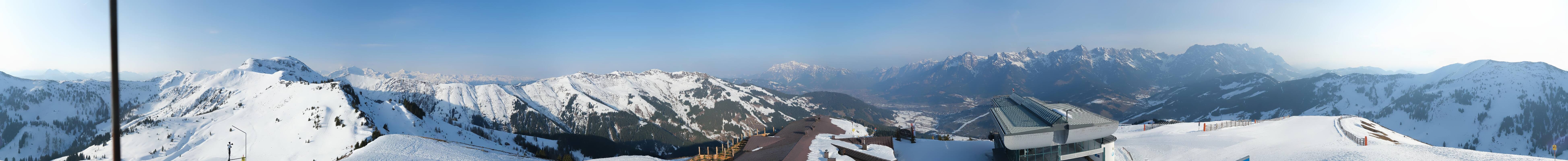 Archiv Foto Webcam Panorama vom Hochkönig