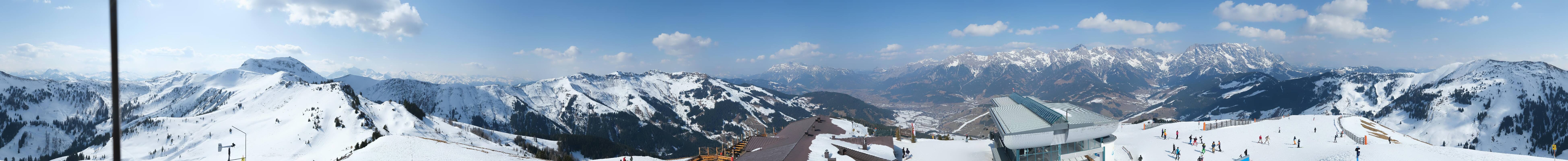 Archiv Foto Webcam Panorama vom Hochkönig