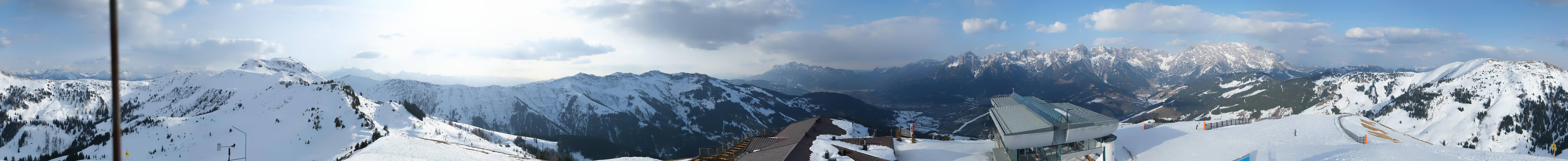 Archiv Foto Webcam Panorama vom Hochkönig
