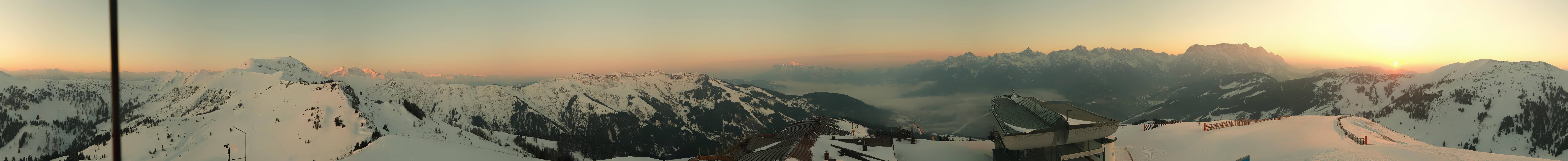 Archiv Foto Webcam Panorama vom Hochkönig