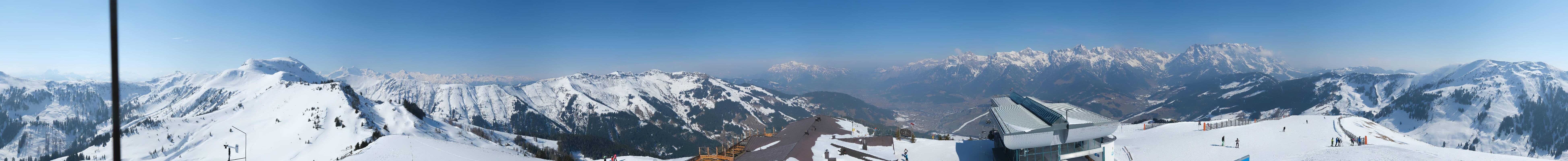 Archiv Foto Webcam Panorama vom Hochkönig