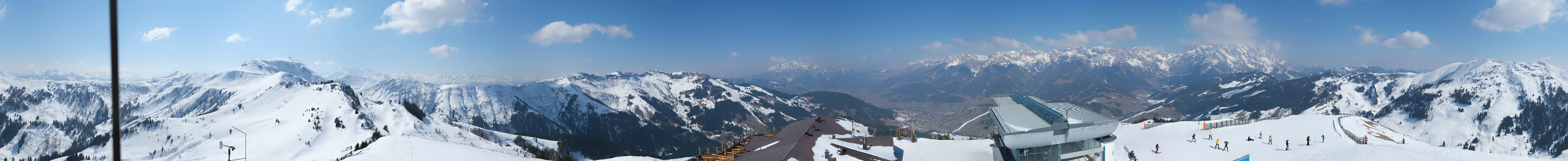 Archiv Foto Webcam Panorama vom Hochkönig