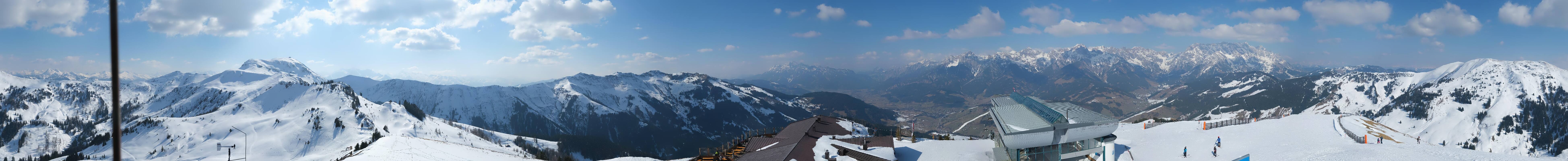 Archiv Foto Webcam Panorama vom Hochkönig
