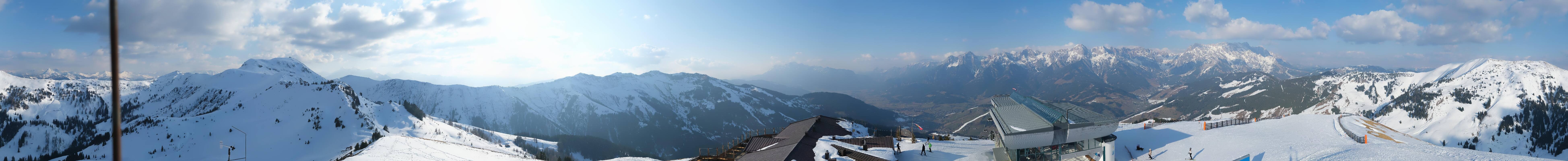Archiv Foto Webcam Panorama vom Hochkönig
