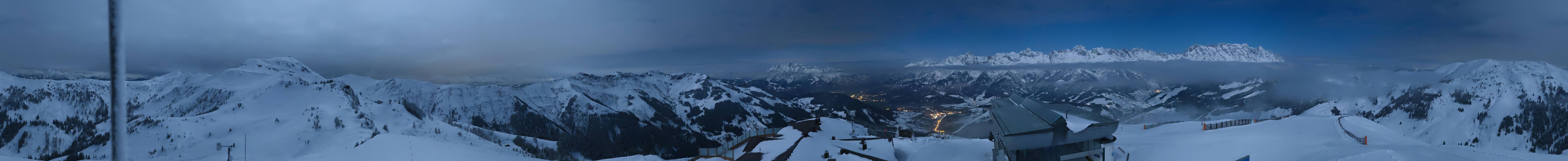 Archiv Foto Webcam Panorama vom Hochkönig