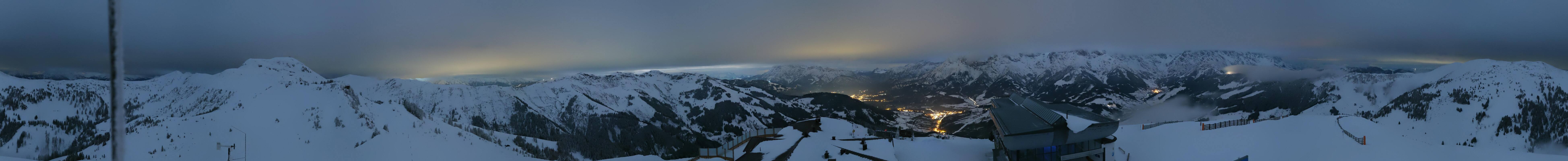 Archiv Foto Webcam Panorama vom Hochkönig