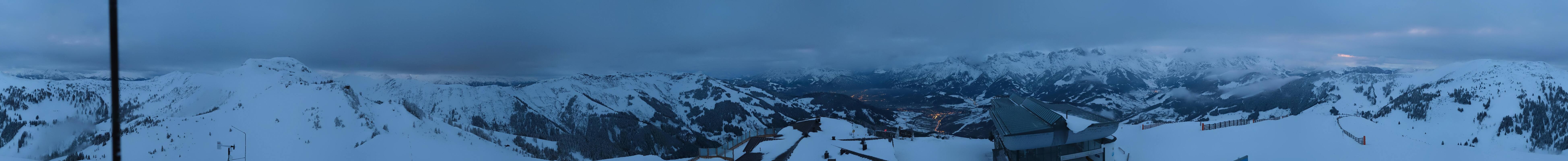 Archiv Foto Webcam Panorama vom Hochkönig