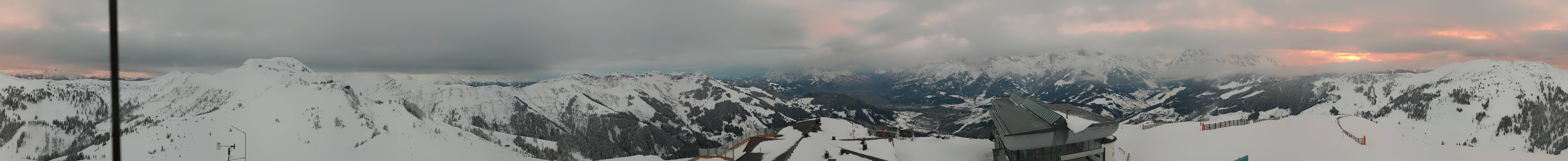 Archiv Foto Webcam Panorama vom Hochkönig