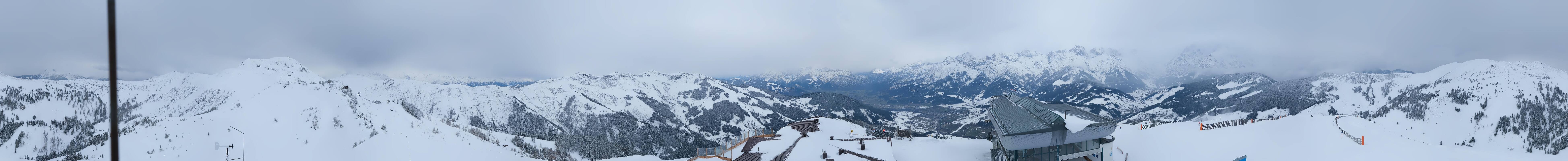 Archiv Foto Webcam Panorama vom Hochkönig