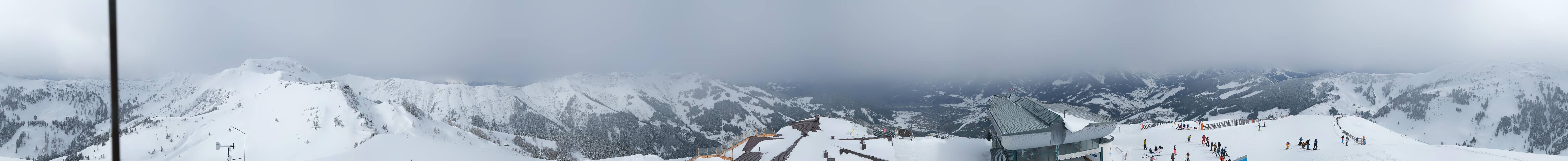 Archiv Foto Webcam Panorama vom Hochkönig