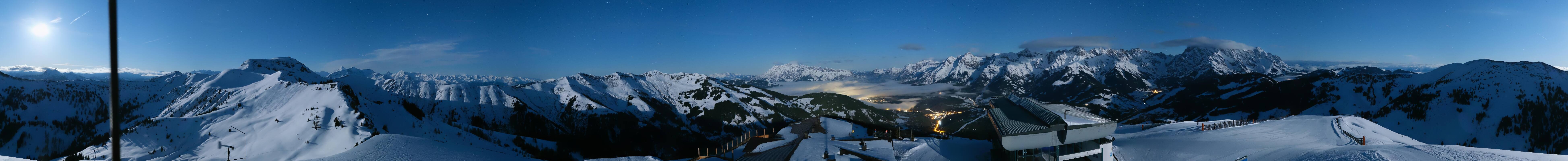 Archiv Foto Webcam Panorama vom Hochkönig