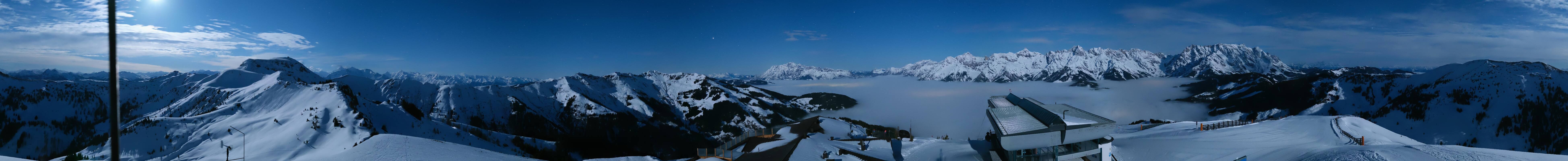 Archiv Foto Webcam Panorama vom Hochkönig