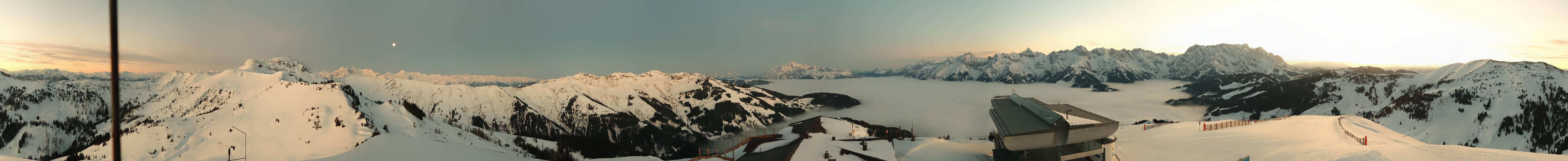 Archiv Foto Webcam Panorama vom Hochkönig