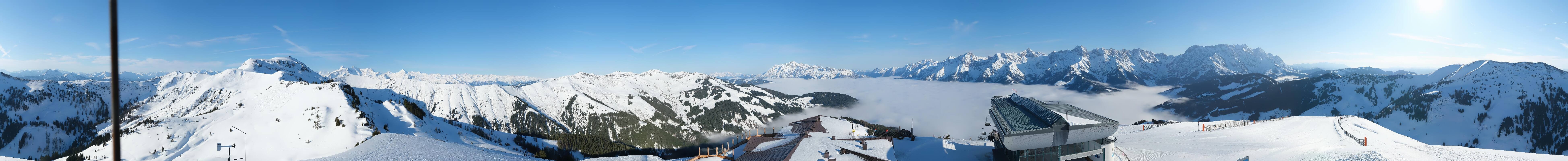 Archiv Foto Webcam Panorama vom Hochkönig