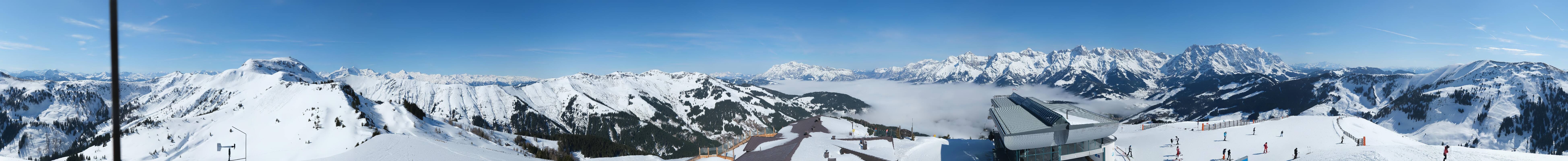 Archiv Foto Webcam Panorama vom Hochkönig