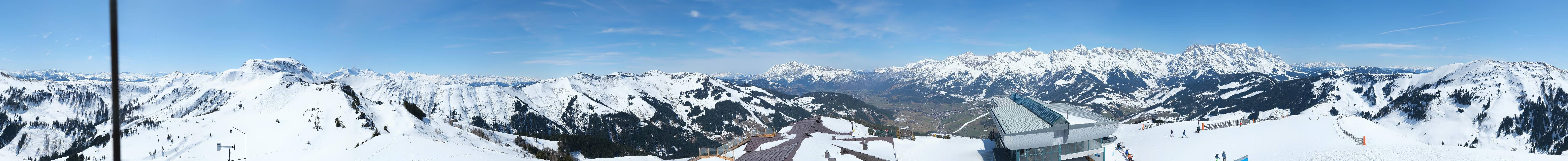 Archiv Foto Webcam Panorama vom Hochkönig