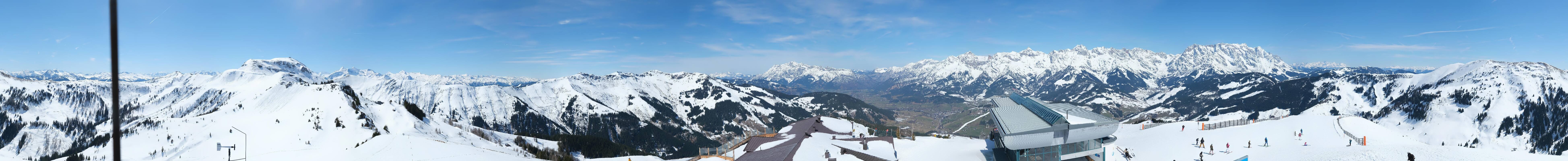 Archiv Foto Webcam Panorama vom Hochkönig
