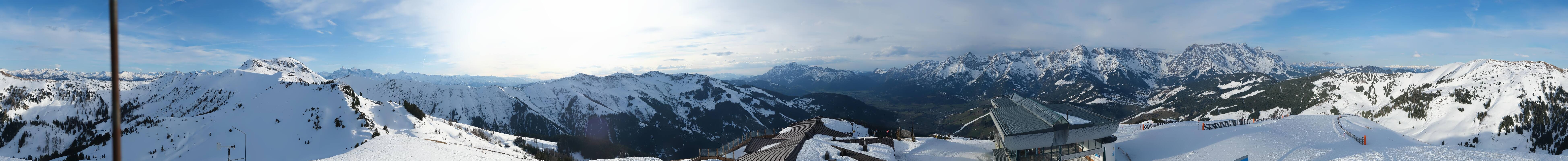 Archiv Foto Webcam Panorama vom Hochkönig