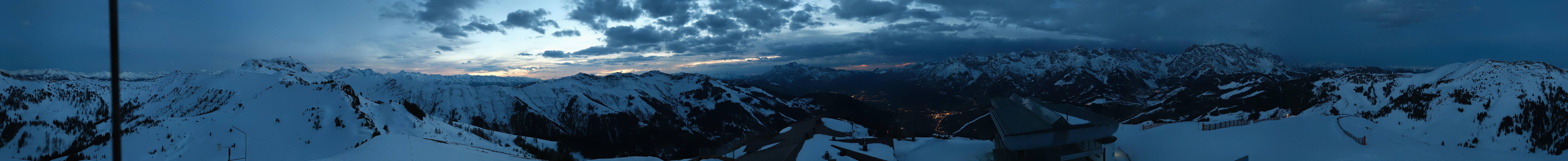 Archiv Foto Webcam Panorama vom Hochkönig