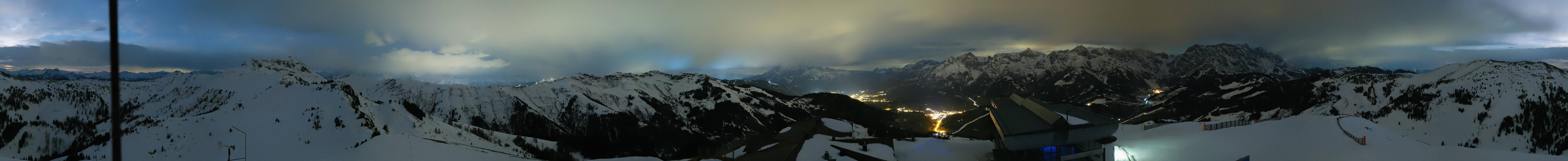 Archiv Foto Webcam Panorama vom Hochkönig