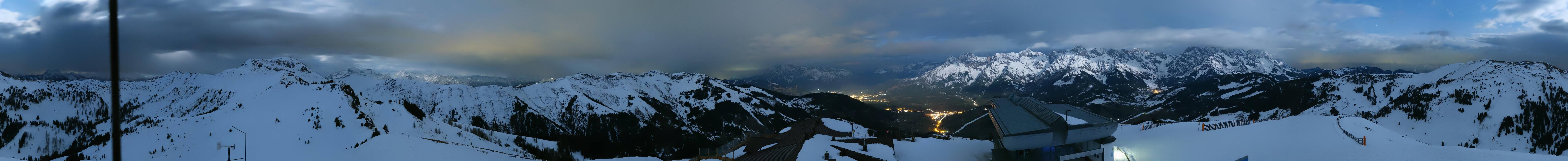 Archiv Foto Webcam Panorama vom Hochkönig