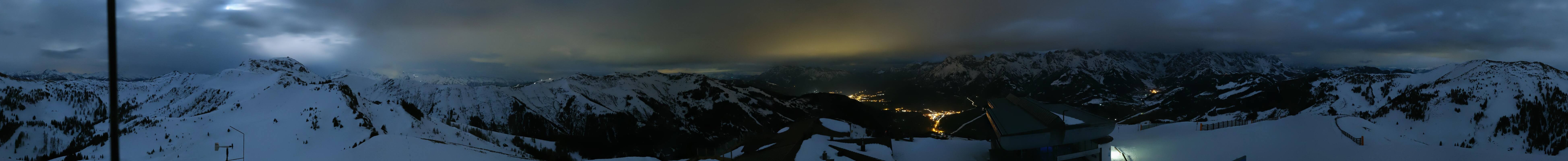 Archiv Foto Webcam Panorama vom Hochkönig