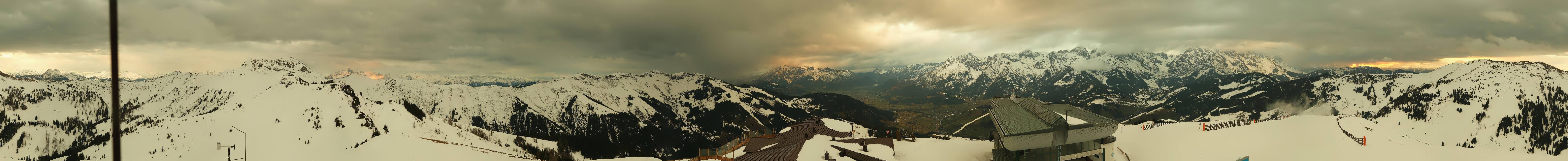 Archiv Foto Webcam Panorama vom Hochkönig