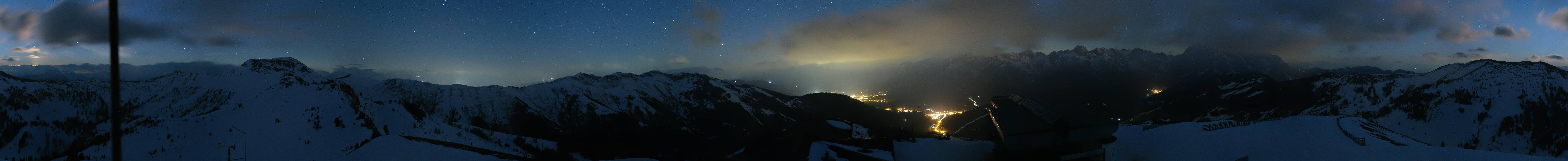 Archived image Webcam Panoramic view of Hochkönig