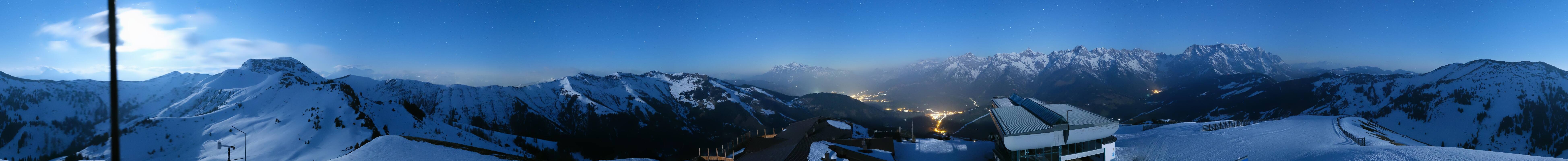 Archived image Webcam Panoramic view of Hochkönig