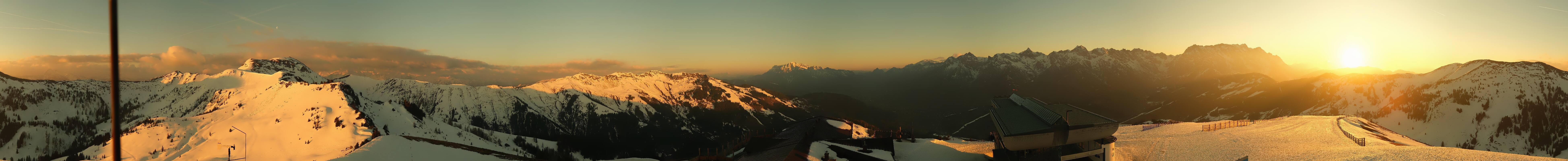 Archived image Webcam Panoramic view of Hochkönig