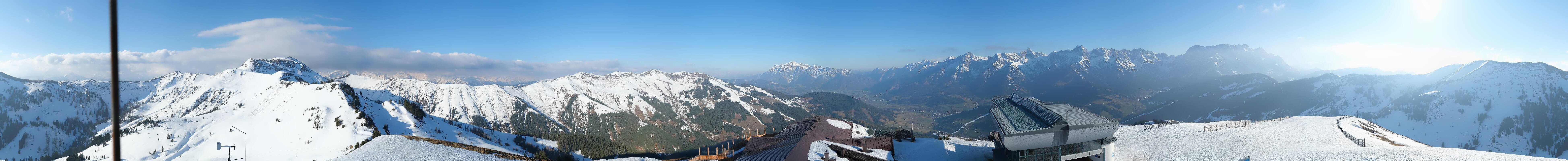 Archived image Webcam Panoramic view of Hochkönig