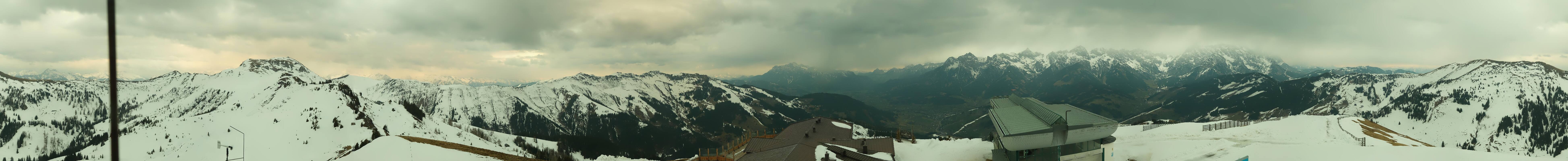 Archiv Foto Webcam Panorama vom Hochkönig