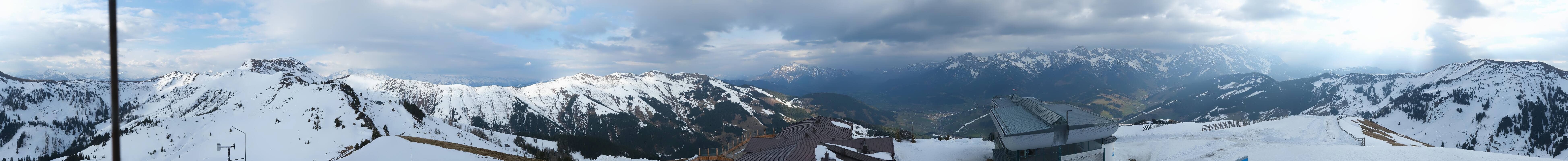 Archiv Foto Webcam Panorama vom Hochkönig