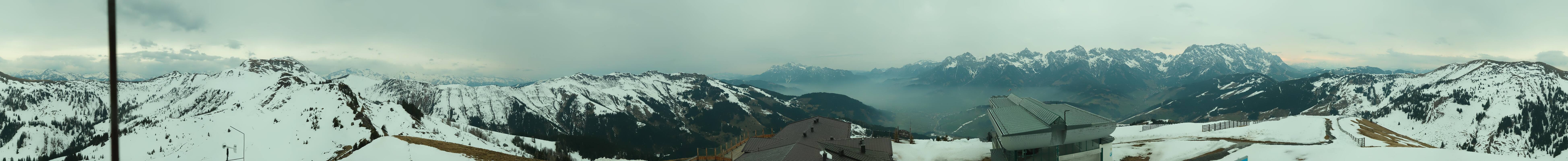 Archived image Webcam Panoramic view of Hochkönig