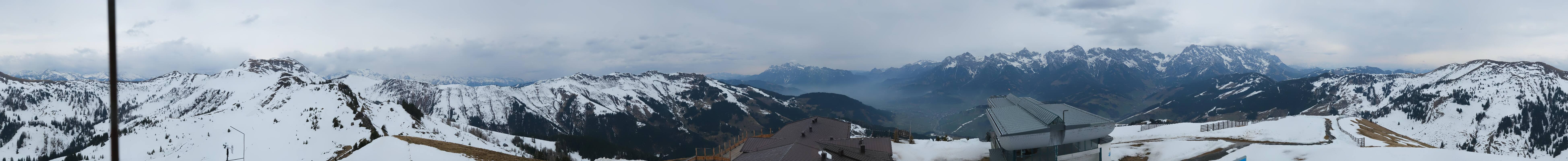 Archived image Webcam Panoramic view of Hochkönig